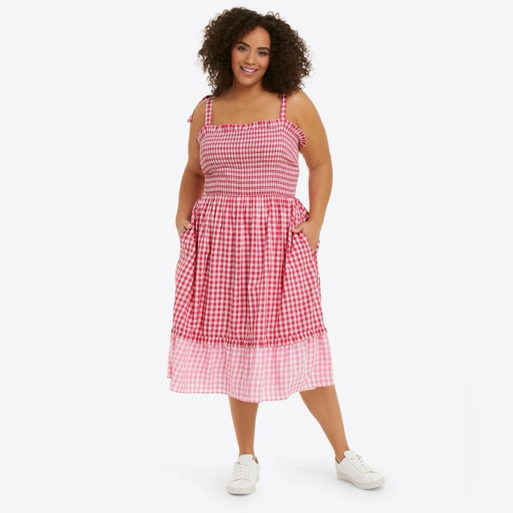 Taylor Smocked Dress, Draper James Size 1x
